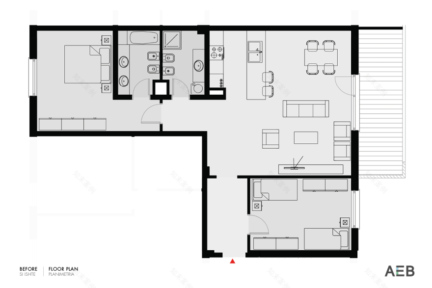 量身定制,细节铸就非凡——阿尔巴尼亚豪华公寓设计-18