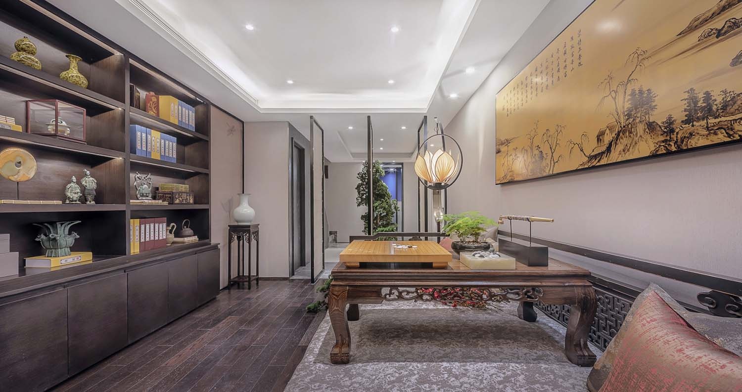 大连·金地拾贰坊和樾别墅样板间丨中国大连丨北京顺迈佳室内设计有限公司-40