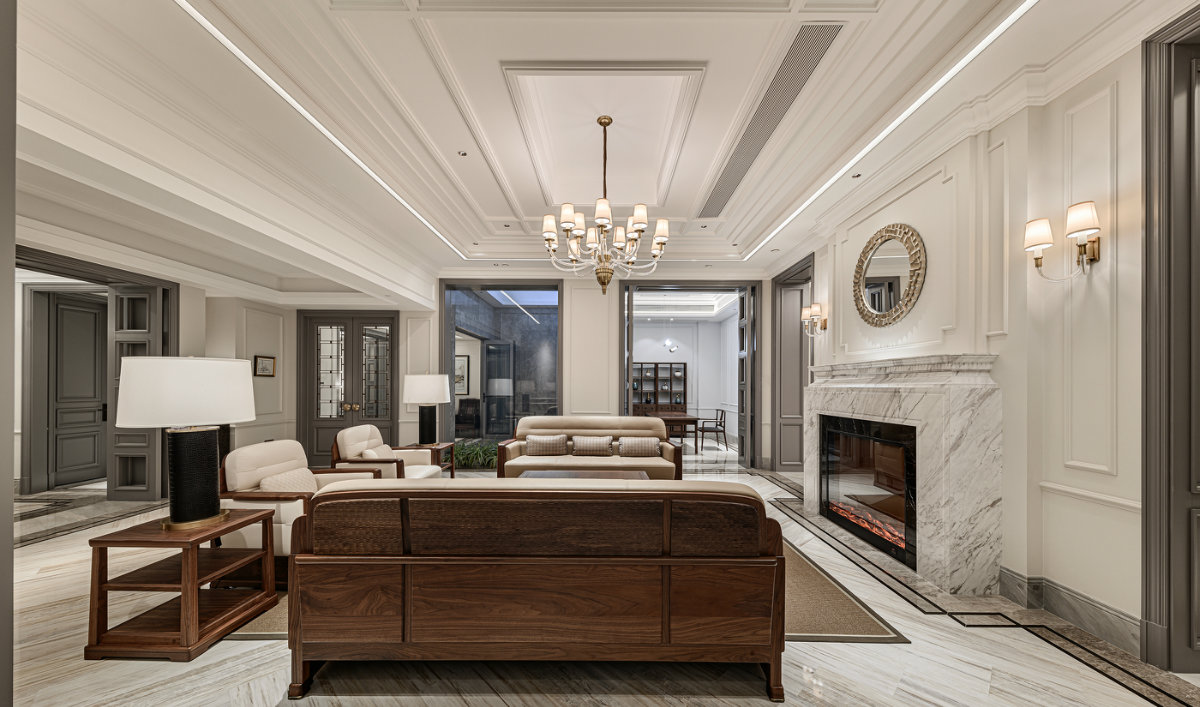 郑陈顺丨翔辉花园别墅 | 品川别墅设计-32