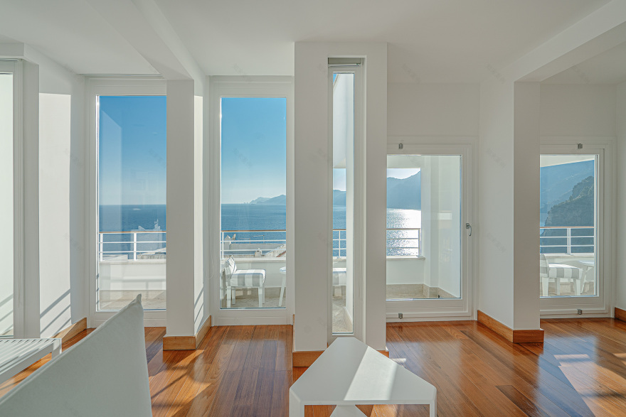 阿马尔菲海岸的现代白色酒店设计-37