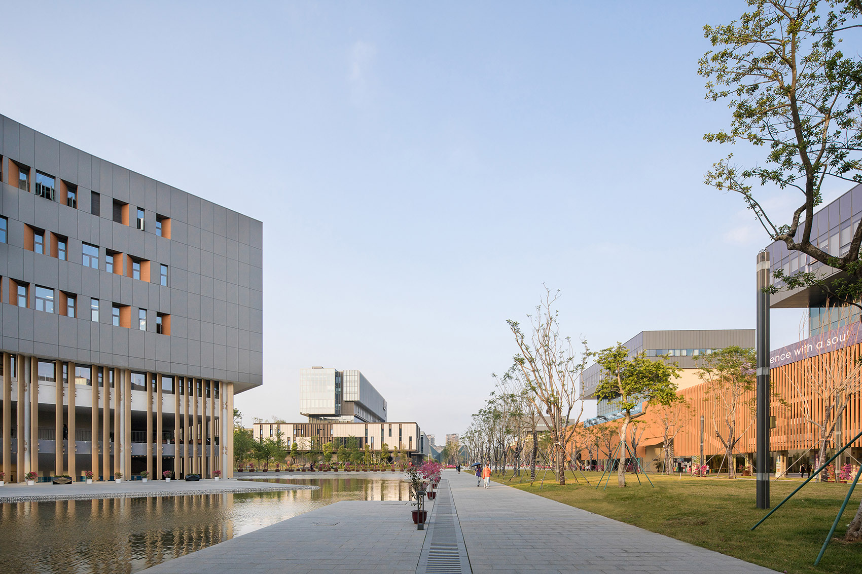 香港中文大学（深圳）图书馆/配合校园的绿地轴线，维系自然坡地的完整性-67
