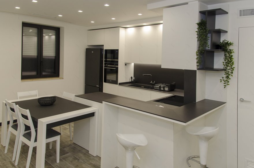 黑白风格公寓的节能环保设计-4