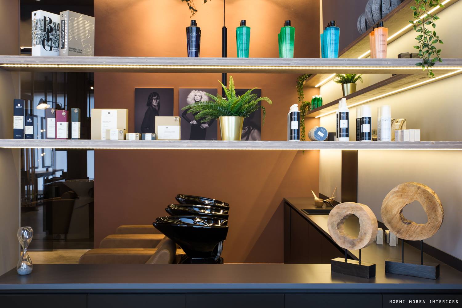 NOEMI MOREA interiors, NOEMI MOREA丨理发店丨C O N C I T A hair saloon-2