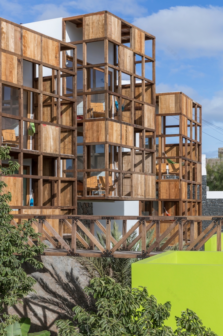 Cape Verde 岛上的生态酒店 - 融入本土元素的环保设计-69