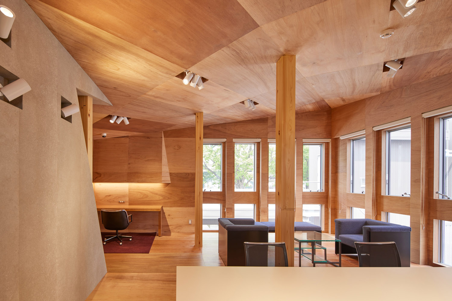 名古屋胶合板自然工作空间丨Yoshihiro kato atelier-18