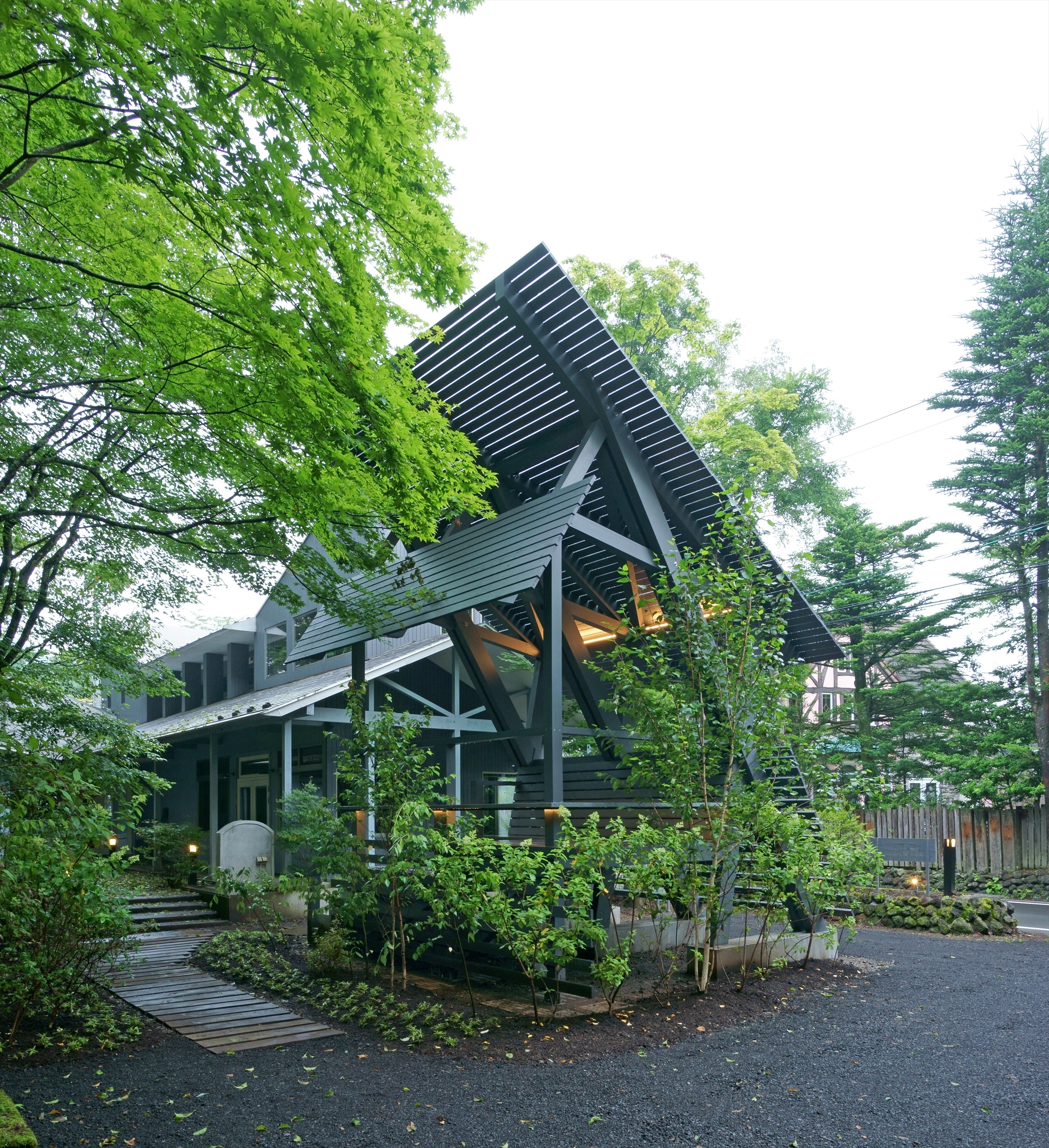 日本 Karuizawa 绿色办公空间重生-2