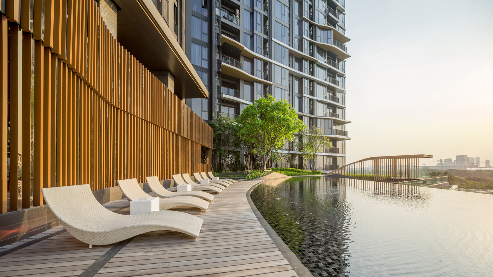 The Line Mochit高层住宅景观设计，曼谷/4个景观园区和6条主题步道打造舒适的生活环境-80