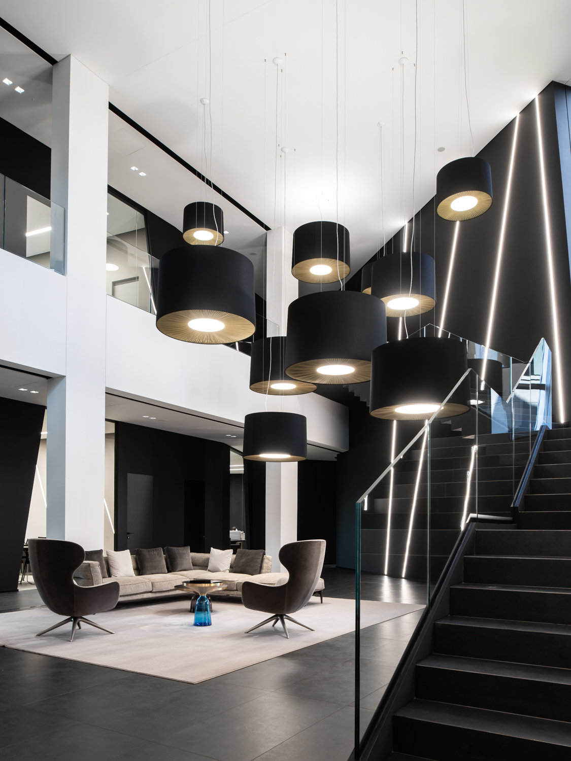 Chromavis 总部办公照明设计丨Axolight-2