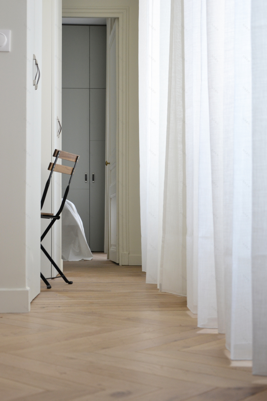 巴黎高端公寓翻新记 | 优化空间,提升品质-11