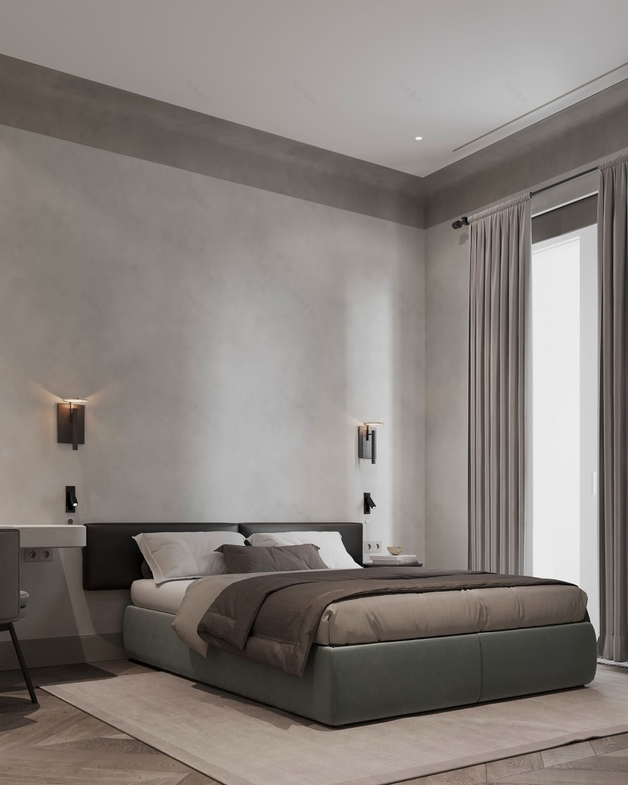 莫斯科法式极简公寓丨俄罗斯莫斯科丨ABarchitects 工作室-55