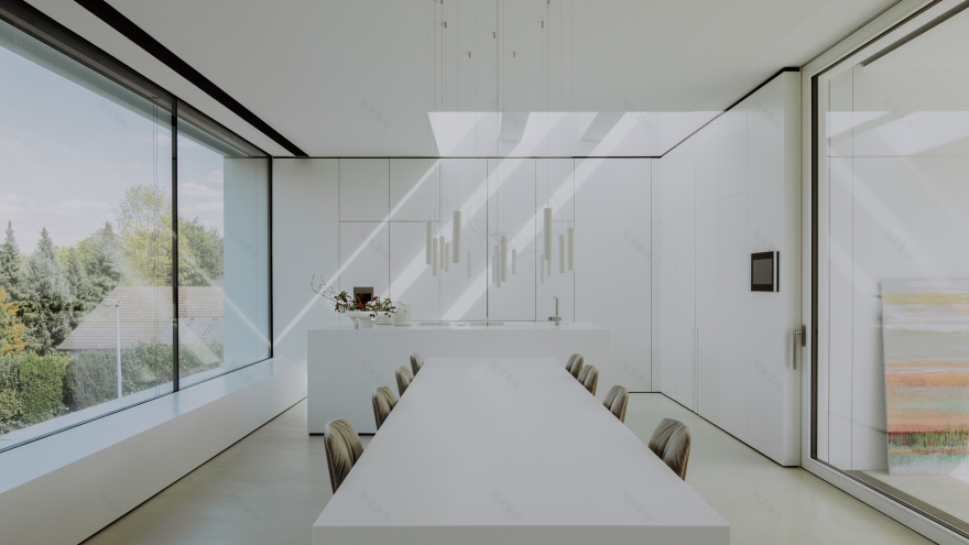 绿色别墅设计丨德国丨Philipp Architekten-13