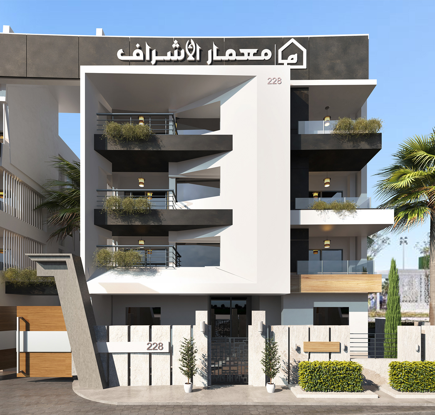 Mohamed Hassan丨公寓建筑丨My new DESIGN TO "Memaar Al Ashraaf company-1