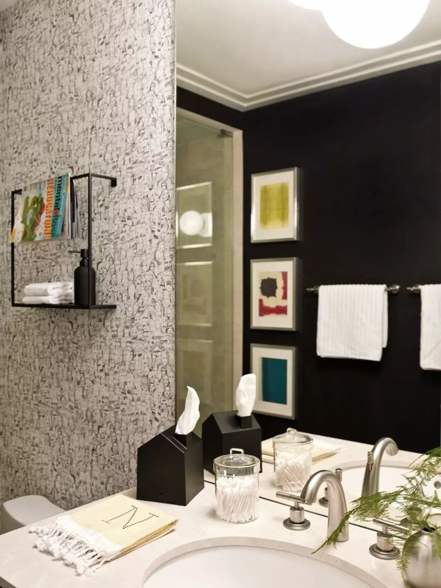 高级黑的艺术 | 芝加哥设计工作室的精致家居-103