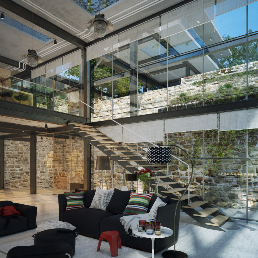 QASR DASHT VILLA | 融入自然的景观别墅设计-11