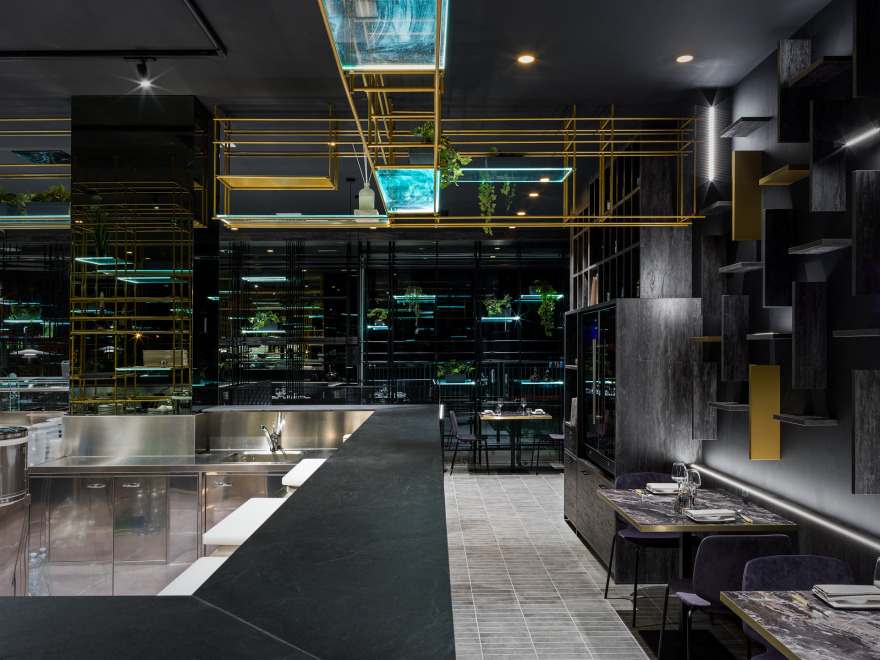 日式餐厅 KANTO' | 古典建筑中的现代东方美学-11