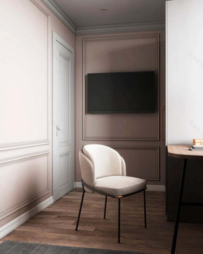 Mossebo 设计团队打造大气一居室,古典与现代完美融合-67