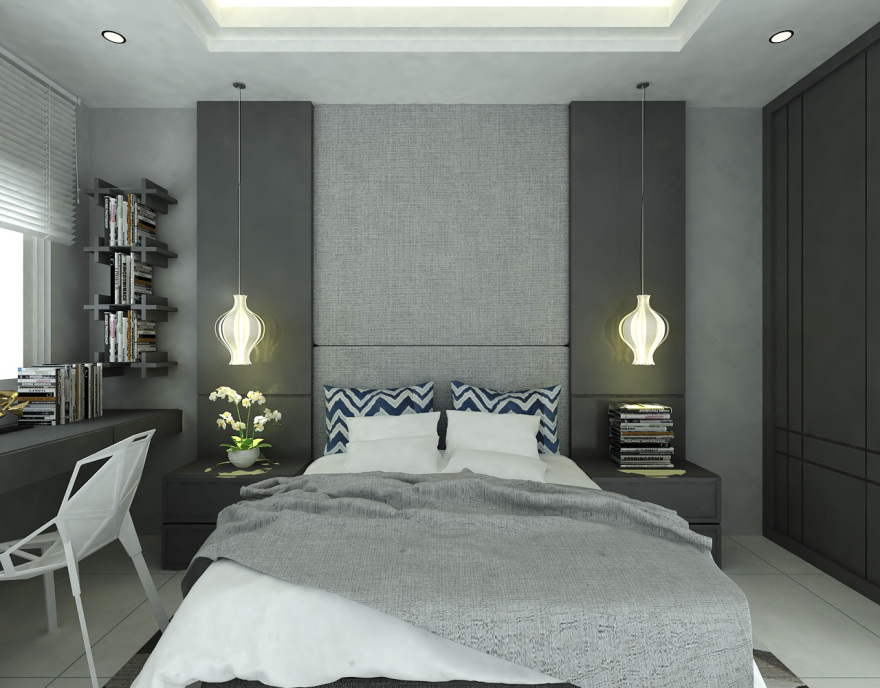 现代摩登公寓,一家五口的温馨家园-20