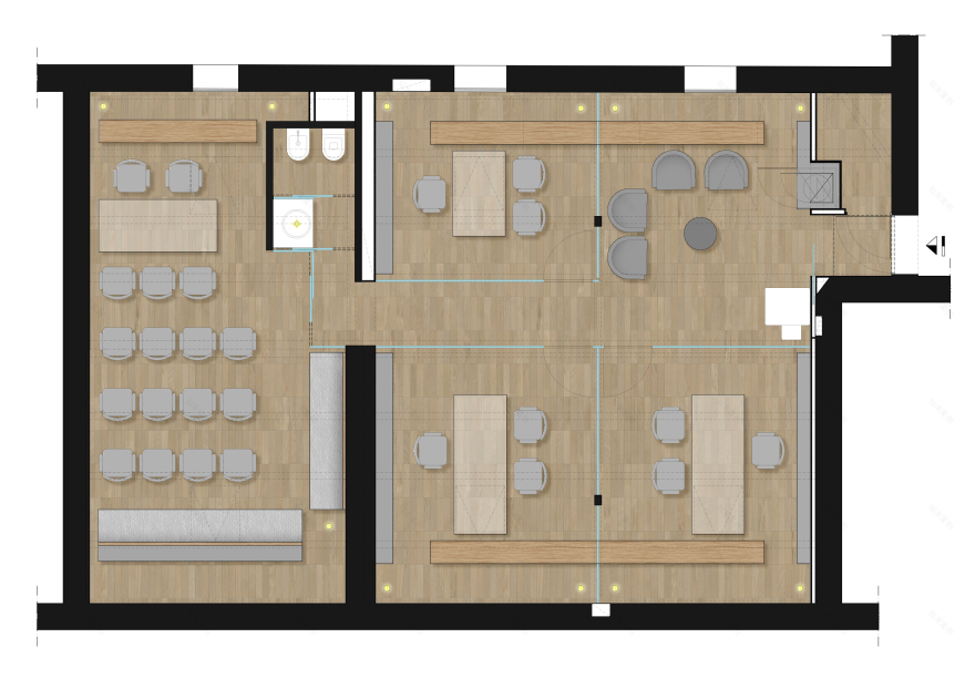 历史中心的小型办公室设计-7