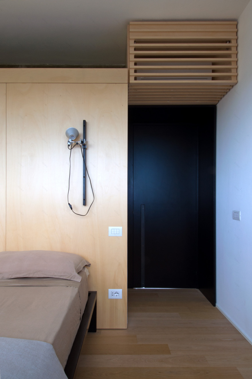 简约实用,功能齐全的家庭工作室公寓改造-19