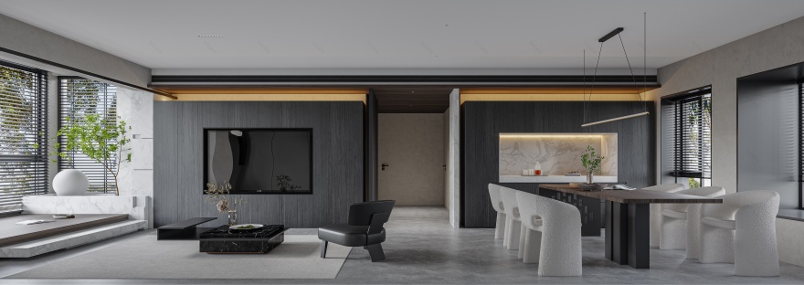 慢活温煦的灰度空间-12