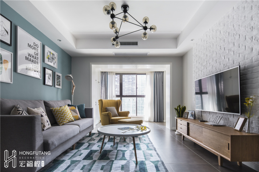 160㎡美式公寓,打造温馨舒适的度假之家-70