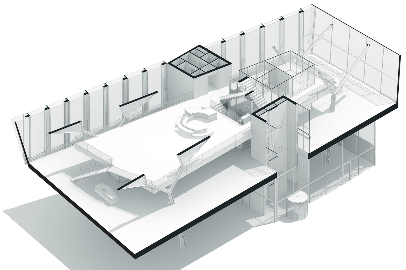 荷兰Amvest投资开发新办公室，阿姆斯特丹/定制的家具，流动的风景 -65