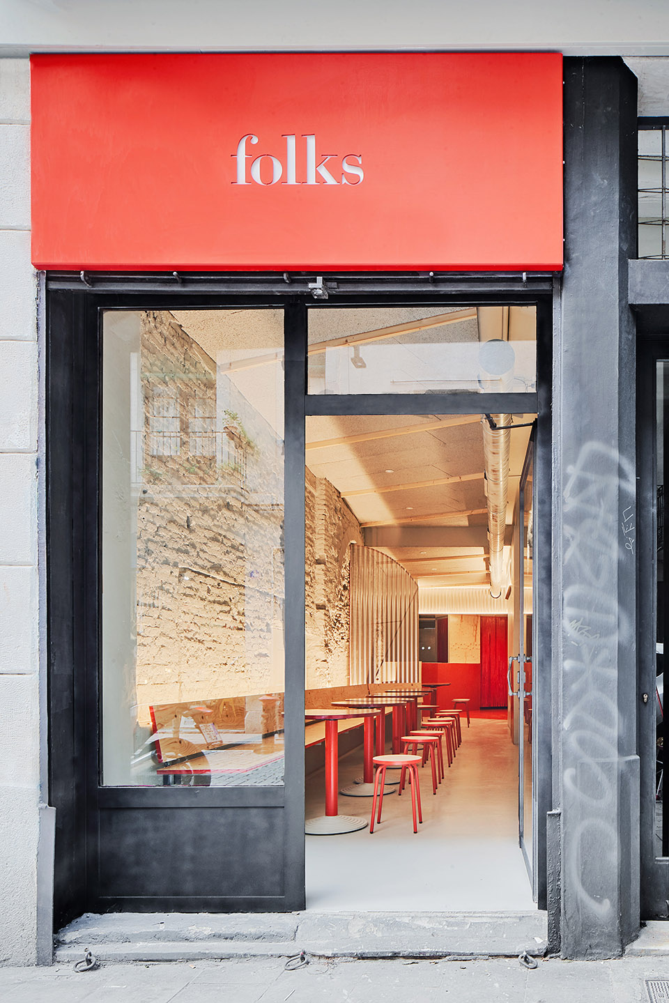 FOLKS汉堡店，巴塞罗那/由员工自建的汉堡店-3