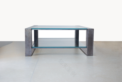 双人工作台定制设计,现代简约风格-4