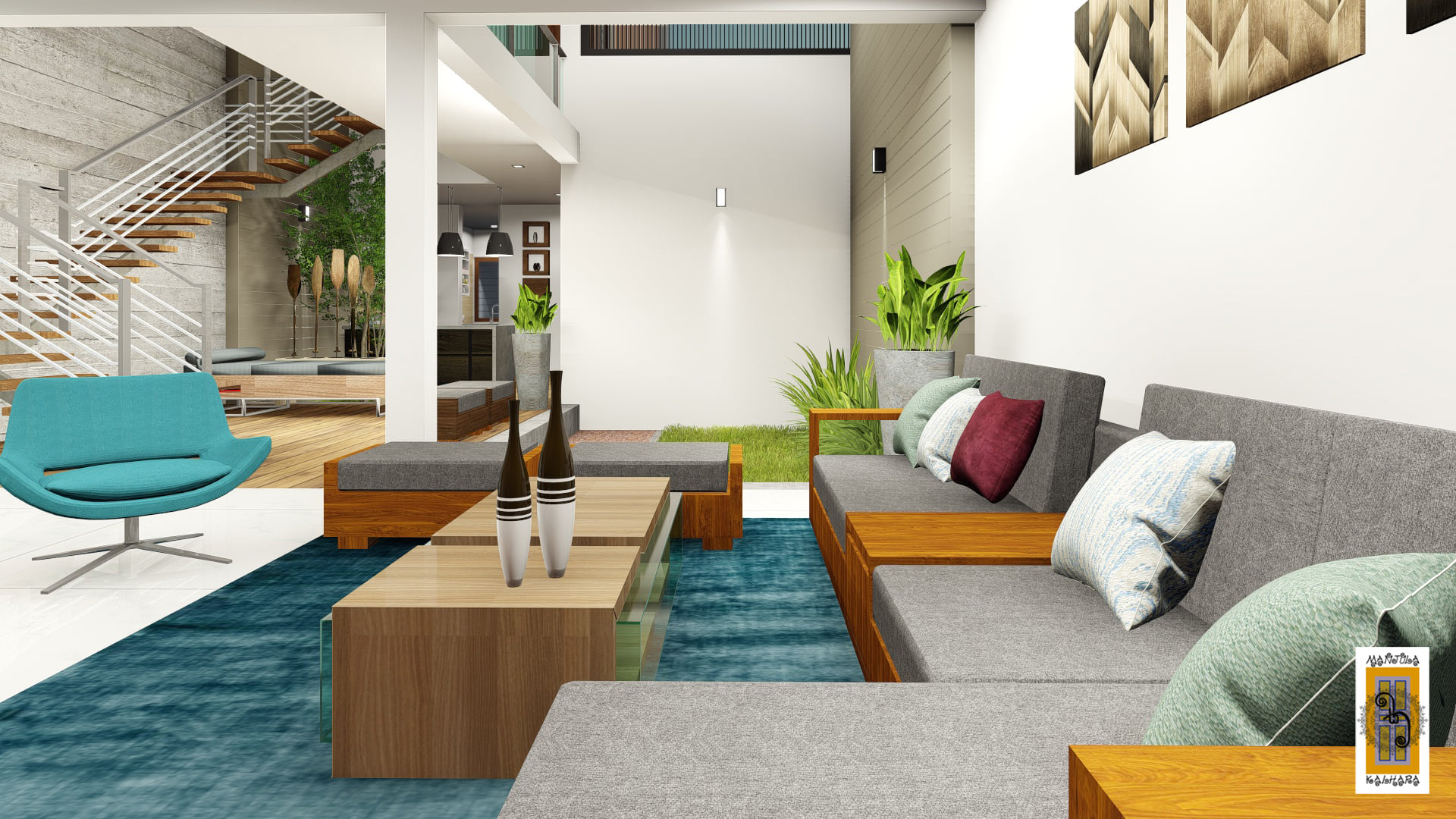 "斯里兰卡 Battaramulla 别墅 | 现代极简主义的完美体现"-12