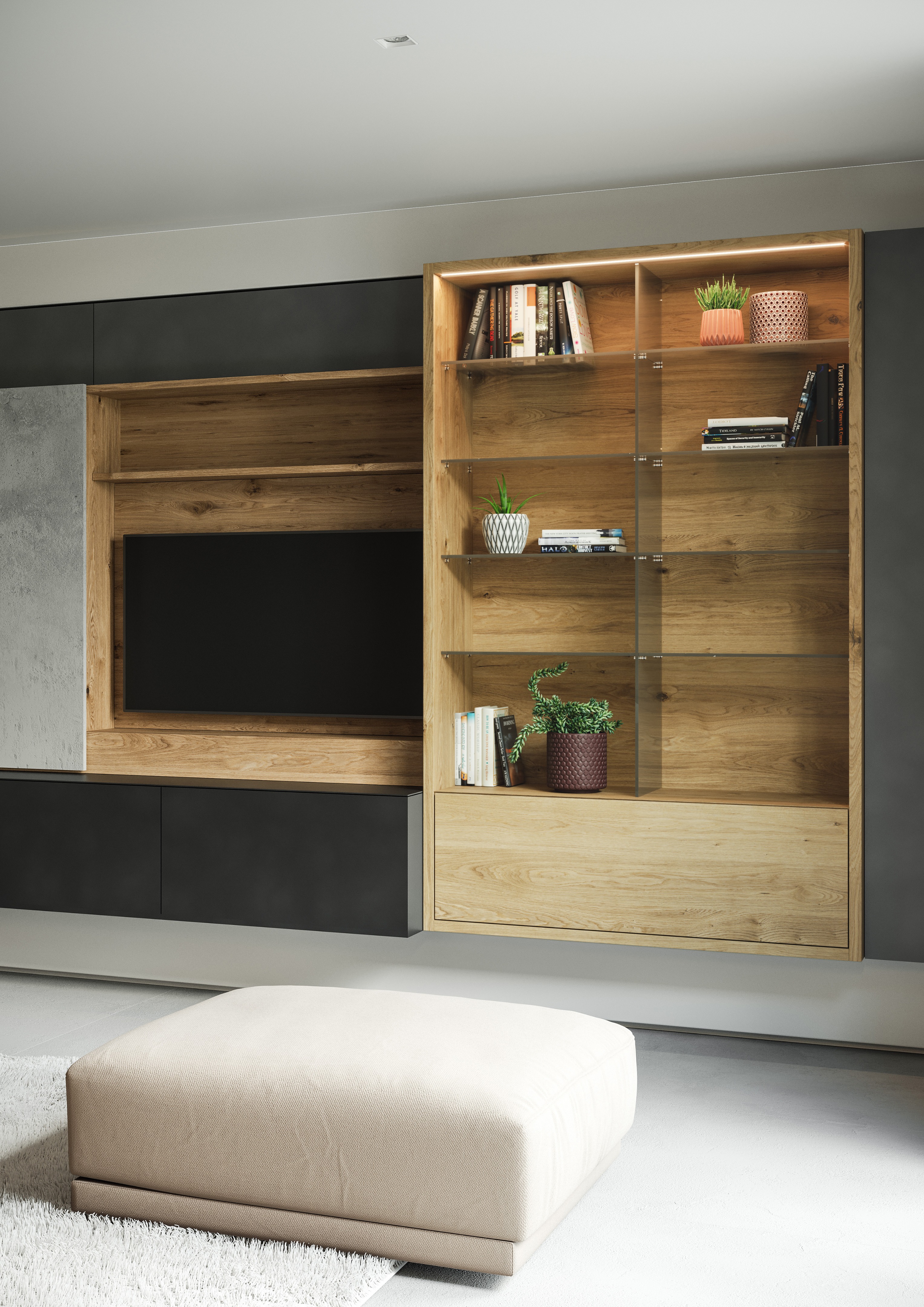 Progetto di interni per un'abitazione in provincia di Verona. In collaborazione con Babato1934.-8