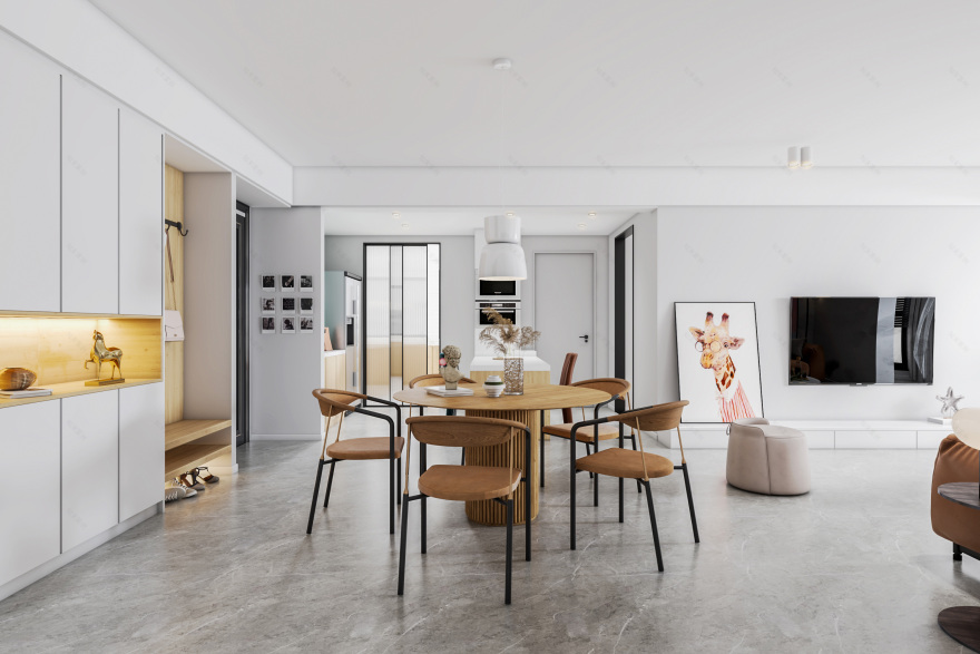 艺术调色盘,打造多彩港湾之家-17