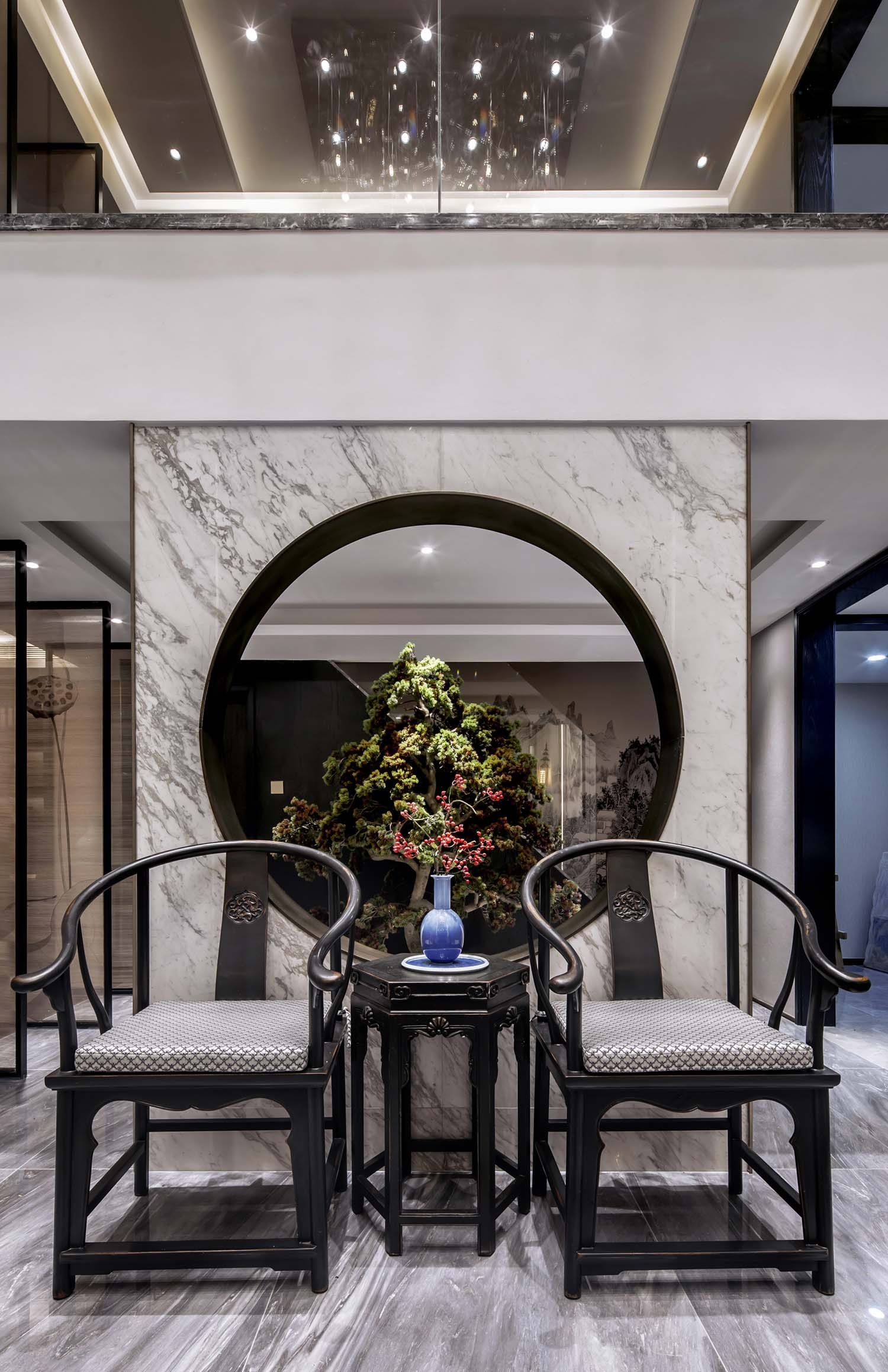 大连·金地拾贰坊和樾别墅样板间丨中国大连丨北京顺迈佳室内设计有限公司-37