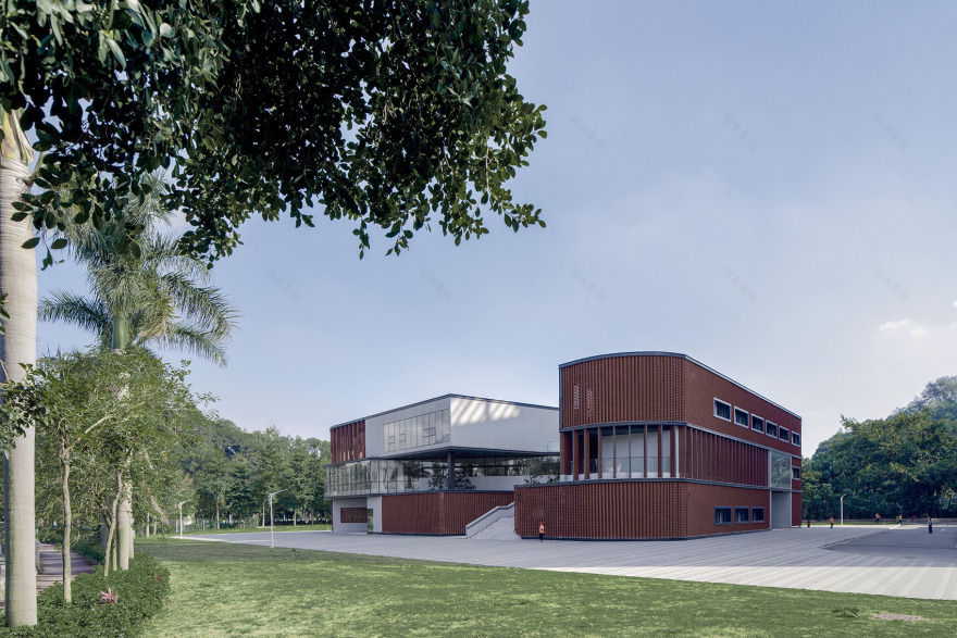 五邑大学学生服务中心丨中国江门丨华南理工大学建筑设计研究院有限公司-5