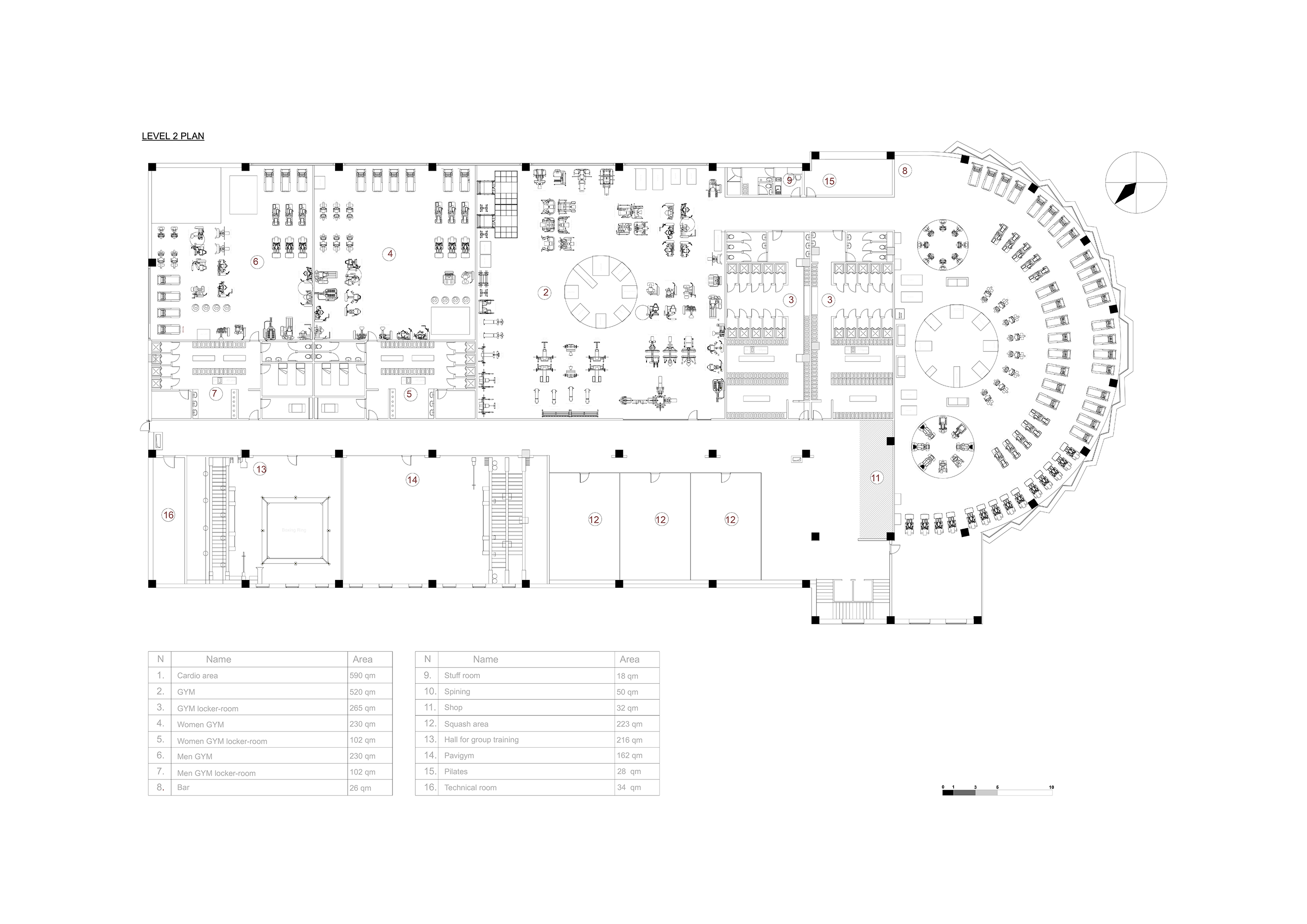 Reebok Sports Club interior-17