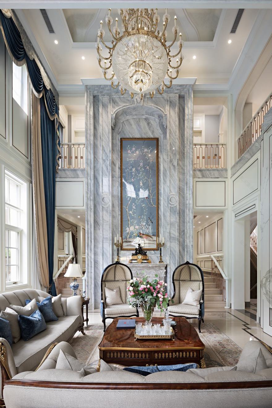 YORO 御融设计 | 雅墅美宅,新古典贵族风范-9