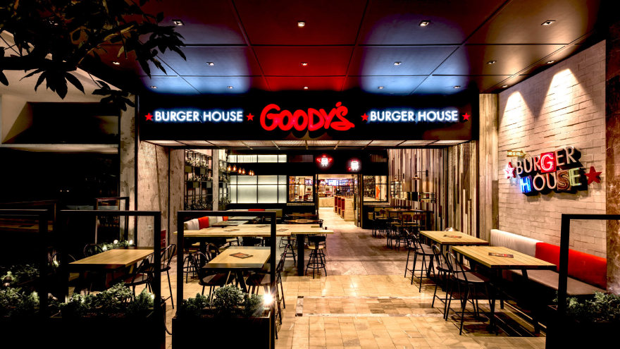 Goody's Burger House 室内设计解读 | 打造年轻、现代的就餐空间-15