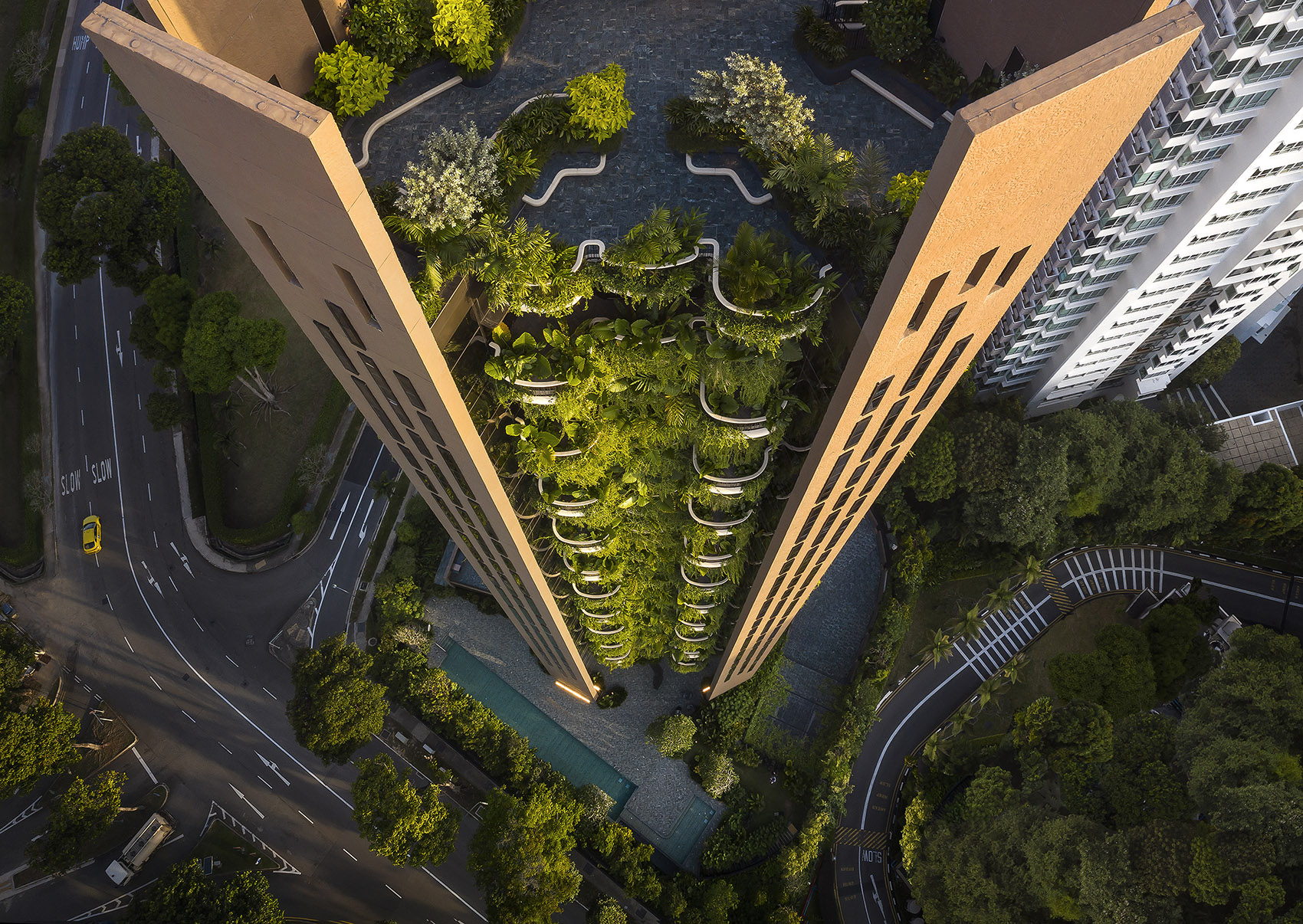 EDEN公寓楼，新加坡/将新加坡的花园景观推向天空-58