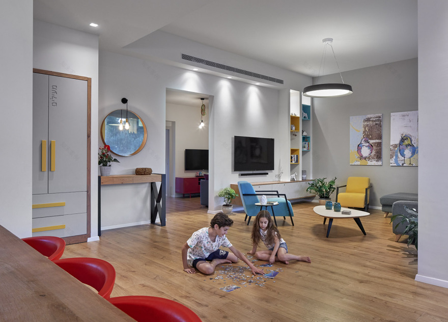 五彩斑斓的沙漠现代家园-10