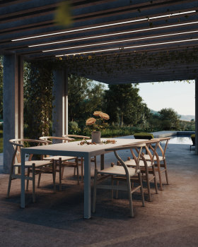 Concrete Pergola