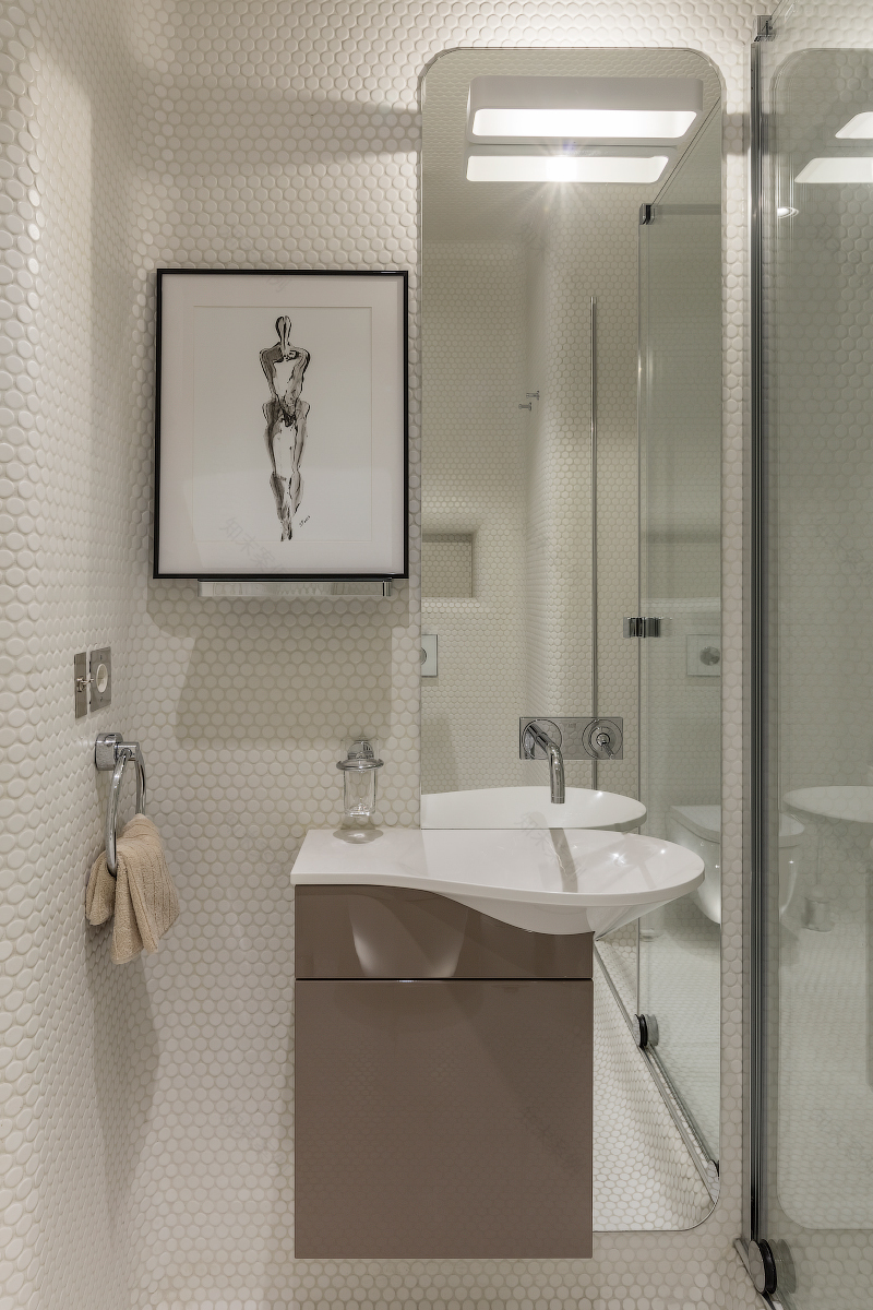 莫斯科 70 平米公寓的创意设计-20