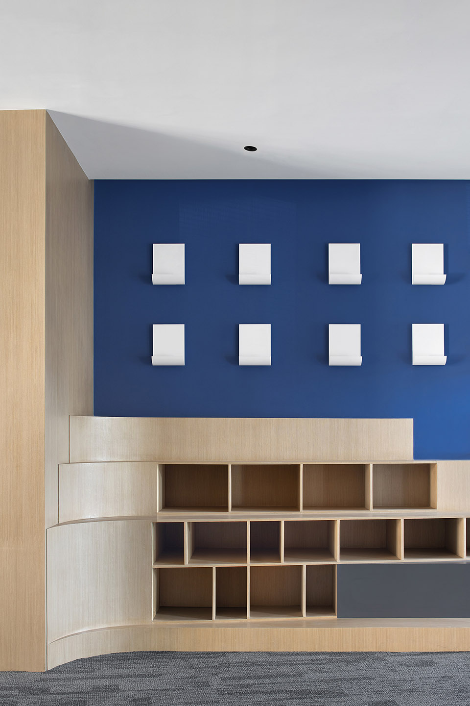 智见未来办公空间，长沙/以颜色搭配与体块变化为表现气质的设计手段-47
