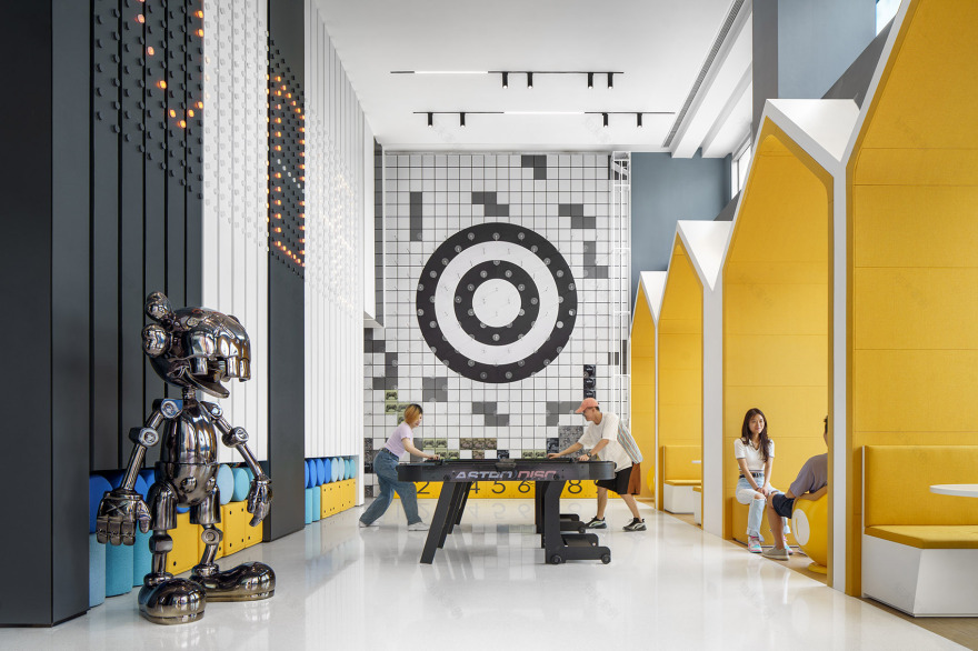 路劲隽寓公寓大堂丨中国上海丨MOD墨设设计-3