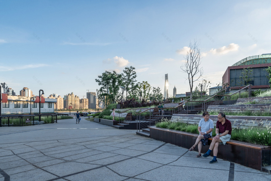 上海杨浦滨江二期绿道 | 工业遗存重生,公共空间扩展-55