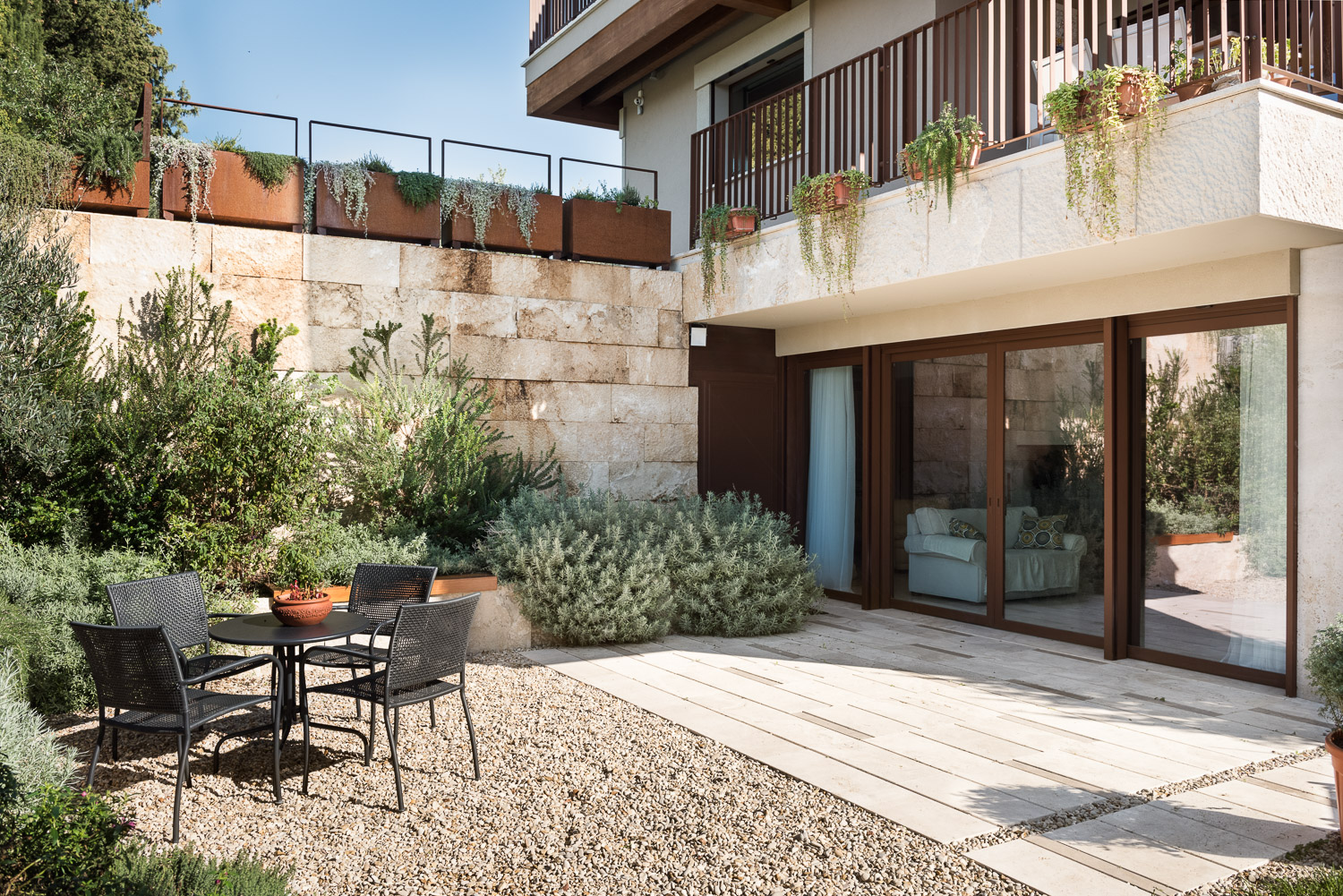 罗马郊区别墅,绿色可持续的家庭住宅-18