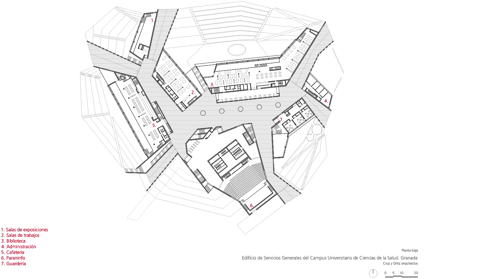 Cruz y Ortiz Arquitectos——UGR大学学习中心-29