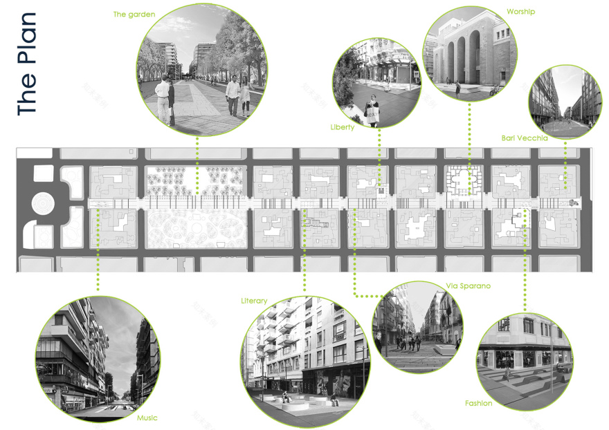 巴里市 Via Sparano 街道重生 | 城市公共空间与商业文化的完美融合-26