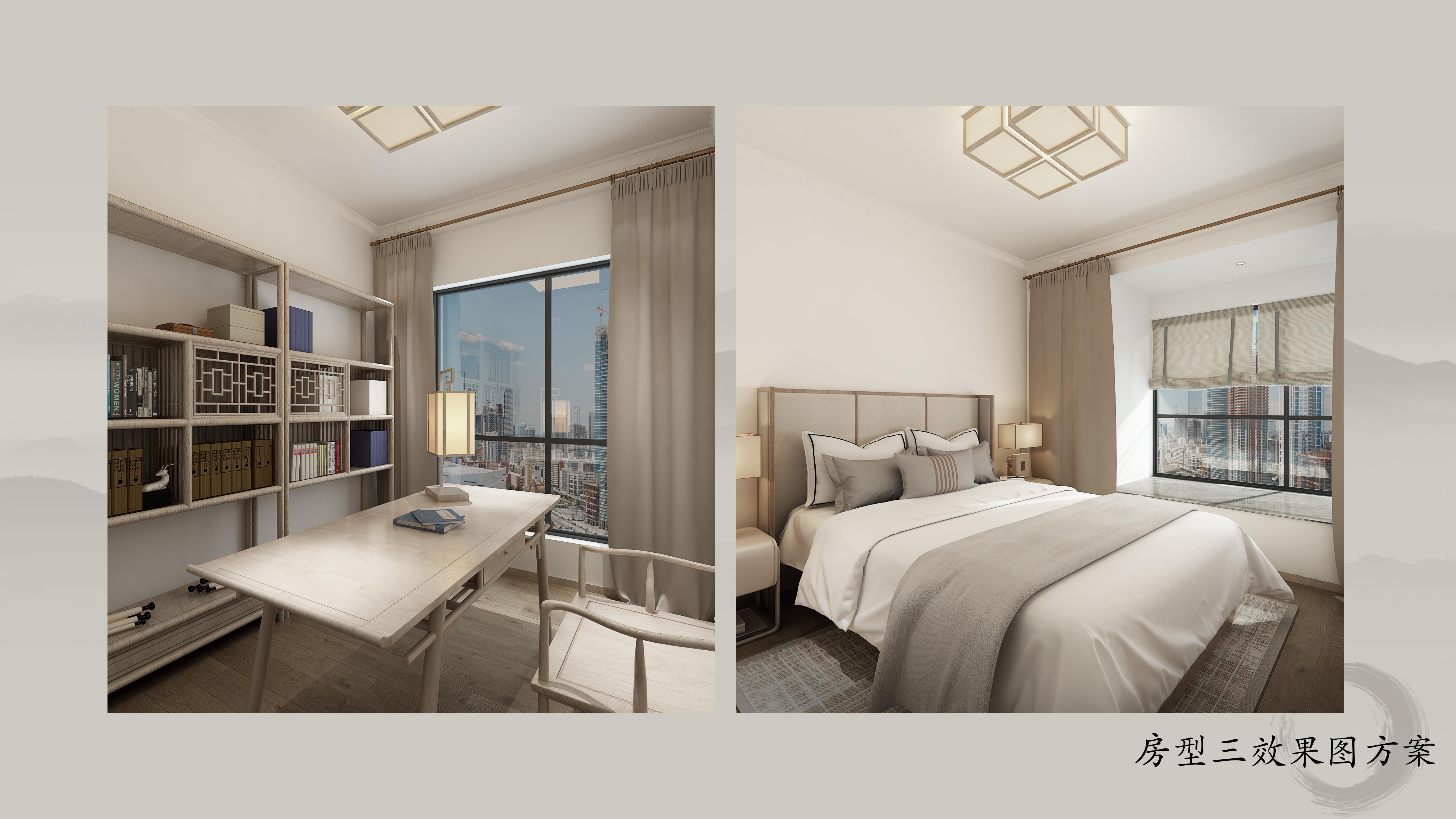 禅意鱼骨·昆明办事处静谧空间-1