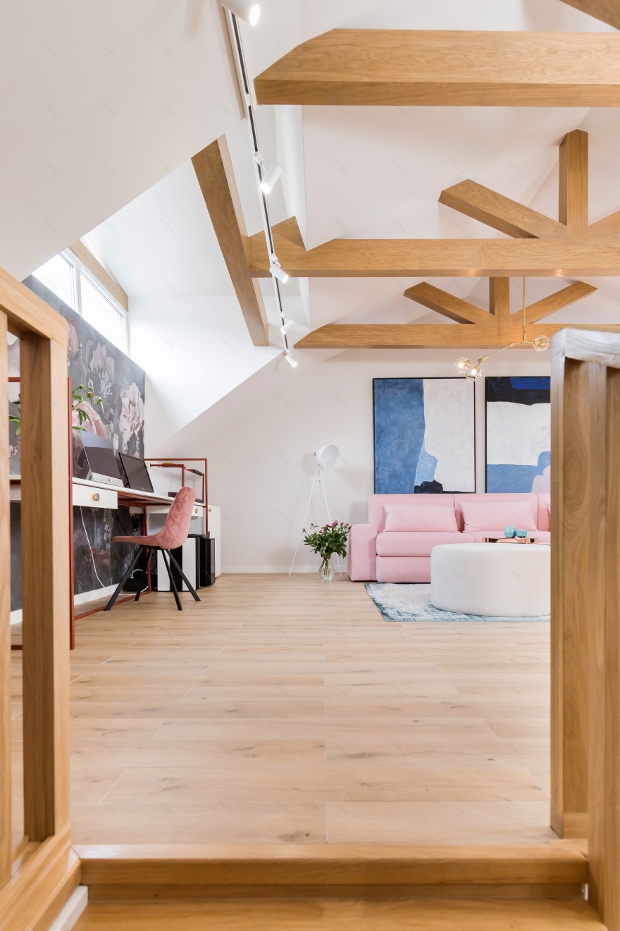 浪漫粉色逃离空间,时尚女郎的梦幻之屋-13