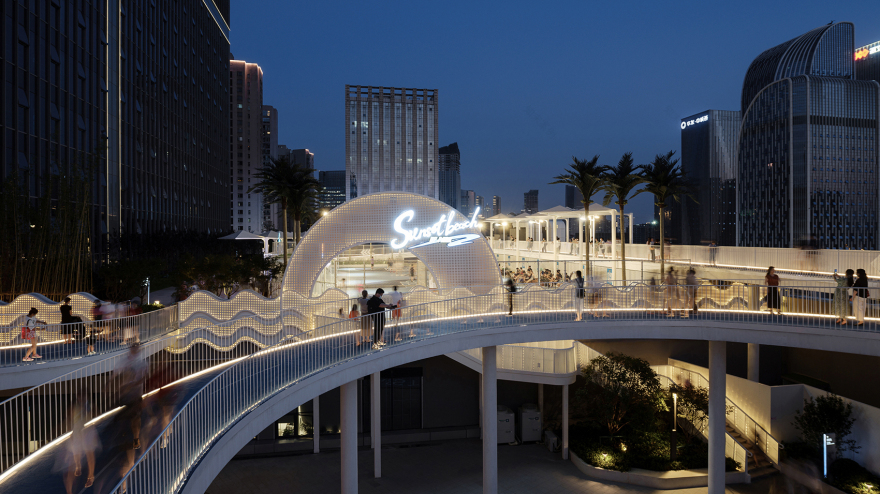 武汉江宸天街漂浮海滩球场丨中国武汉丨FLO景观设计事务所-63