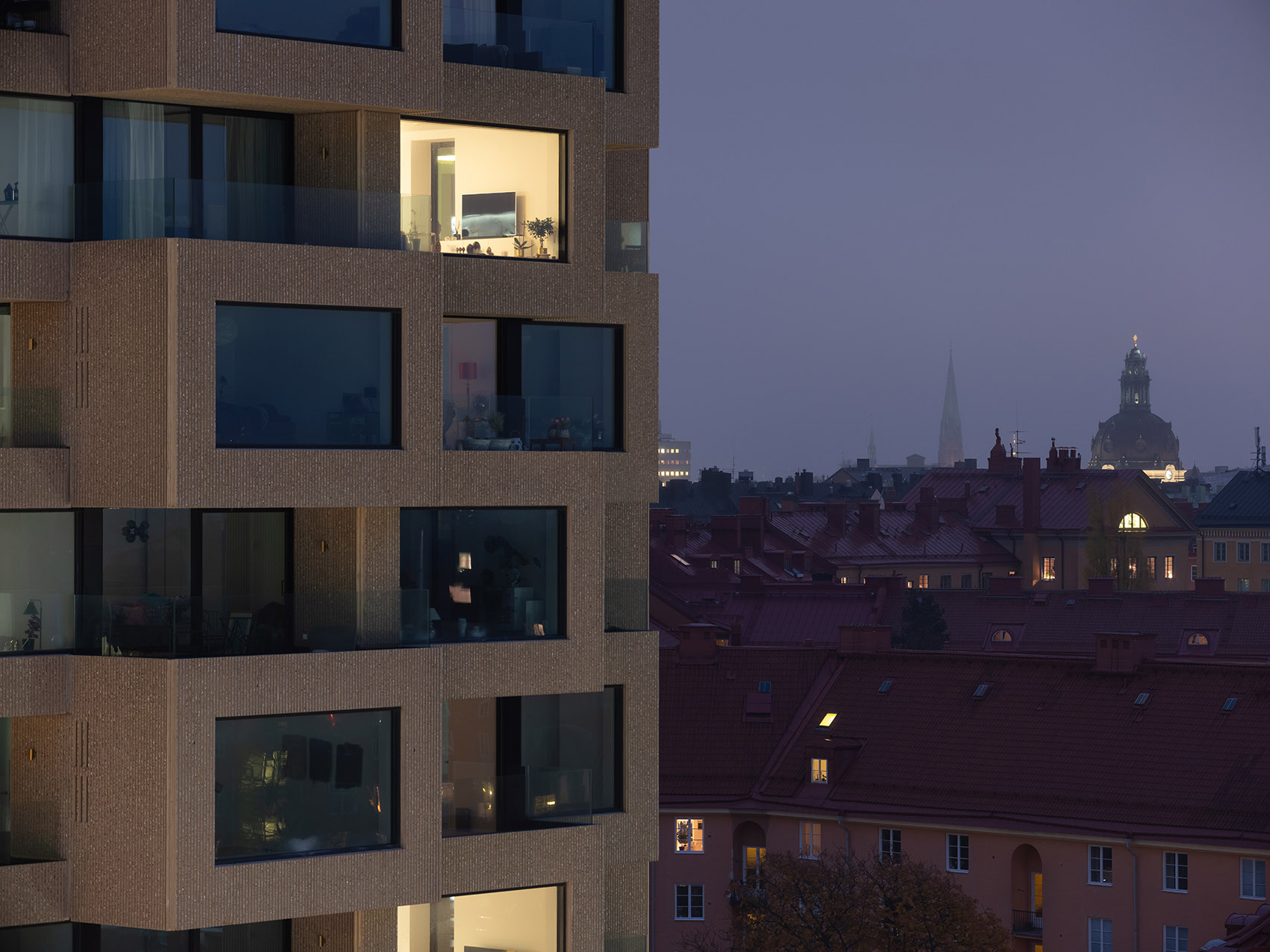 斯德哥尔摩Norra Tornen大楼正式落成/（因为图片更新，故文章提前）北欧城市中的高密度居住新形式-33